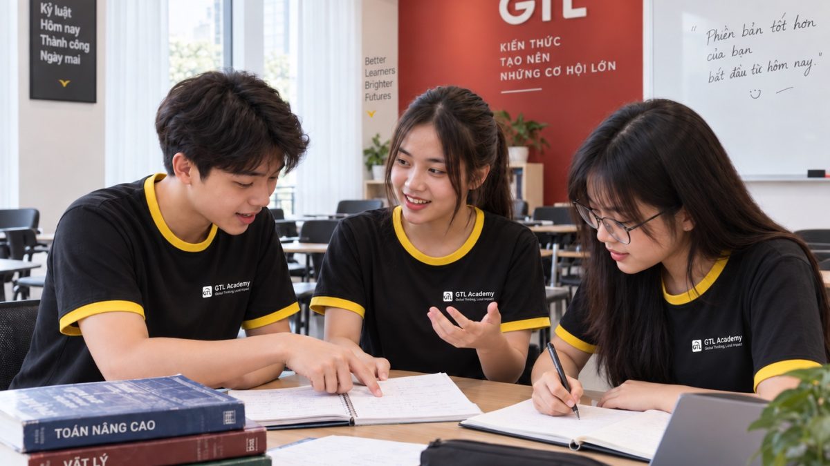Học viên và lớp học tại GTL Academy 9