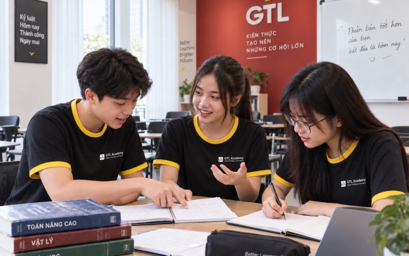 Học viên và lớp học tại GTL Academy 9