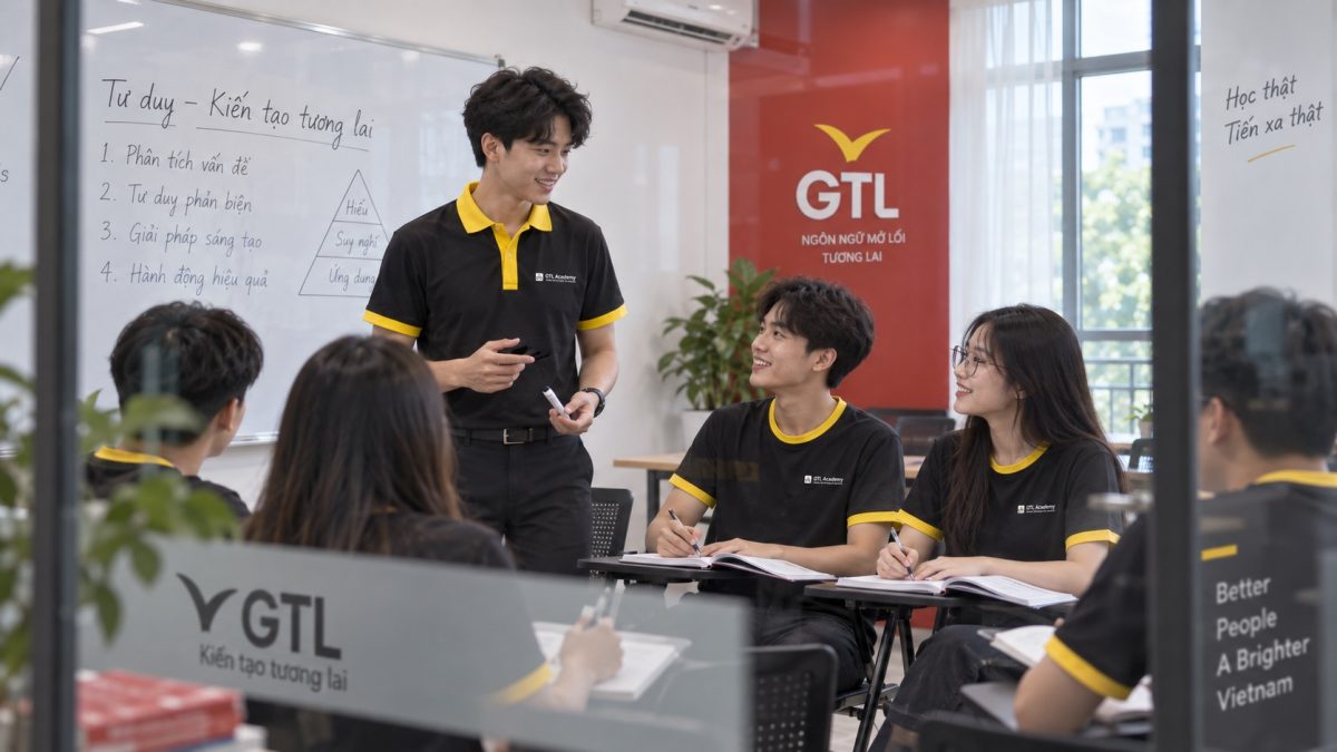 Lớp học tư duy tại GTL Academy