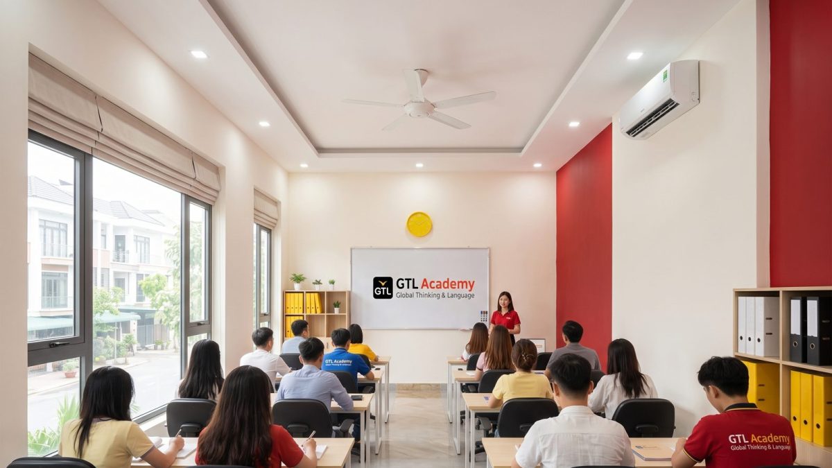 Học viên và lớp học tại GTL Academy 3