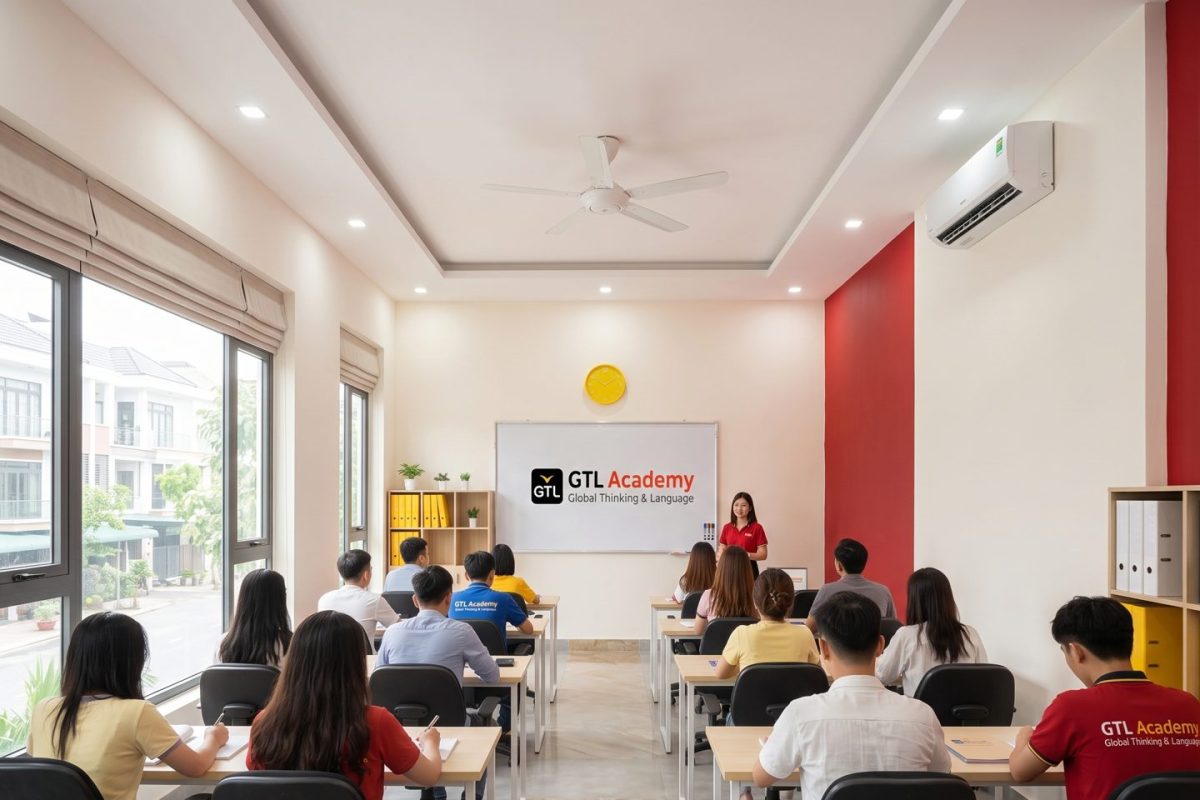 Học viên và lớp học tại GTL Academy 3