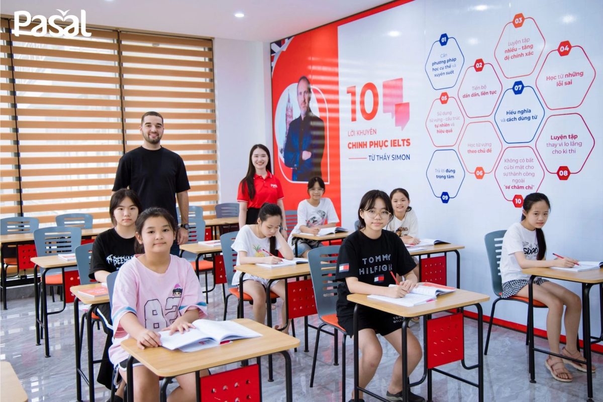 Hình ảnh lớp học và cơ sở Pasal 2